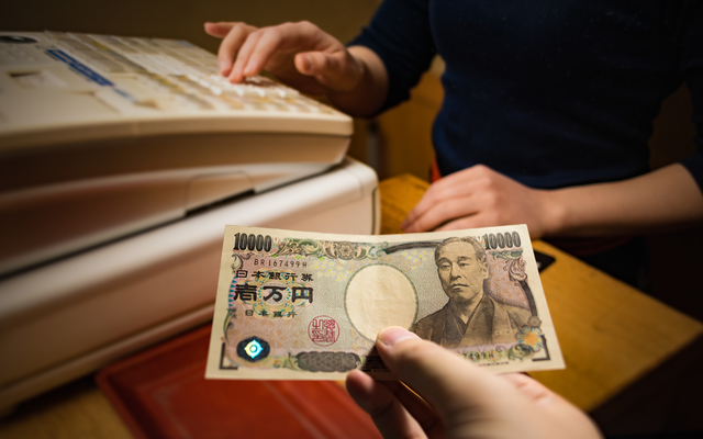 レジとお金