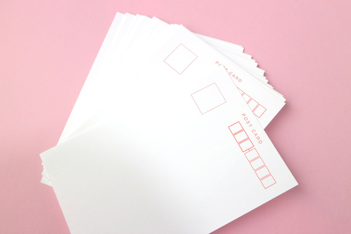 【新品】往復はがき100枚入り2個（124円/枚) 新品】往復はがき100枚入り2個（124円/枚)