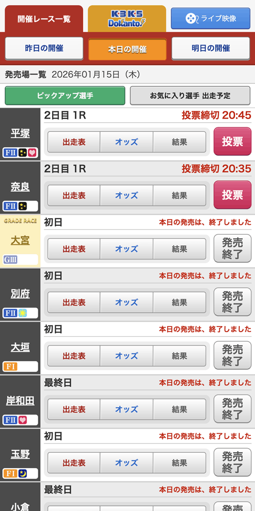 楽天Kドリームスレース